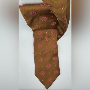 Ermenegildo Zegna Mens 100% Silk Necktie